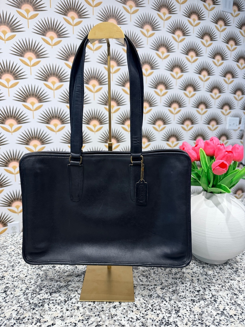 Vintage Coach Marketing Tote